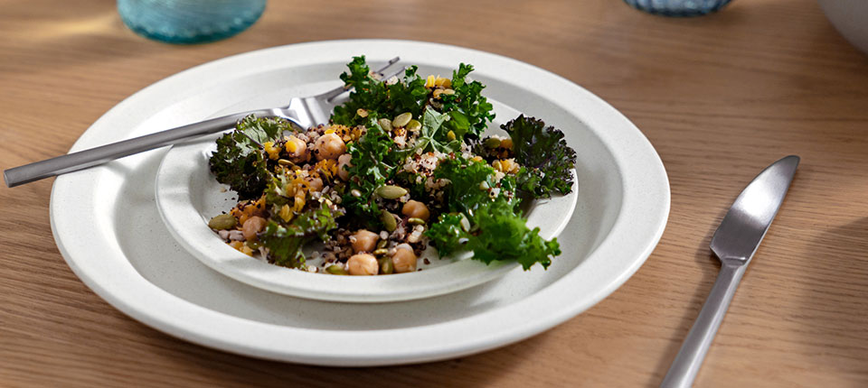 plate of salad